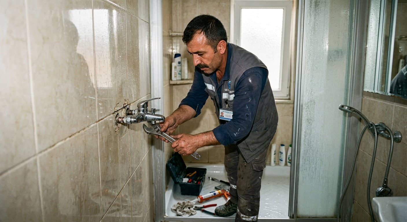 Duş Bataryası ve Gider Onarımı