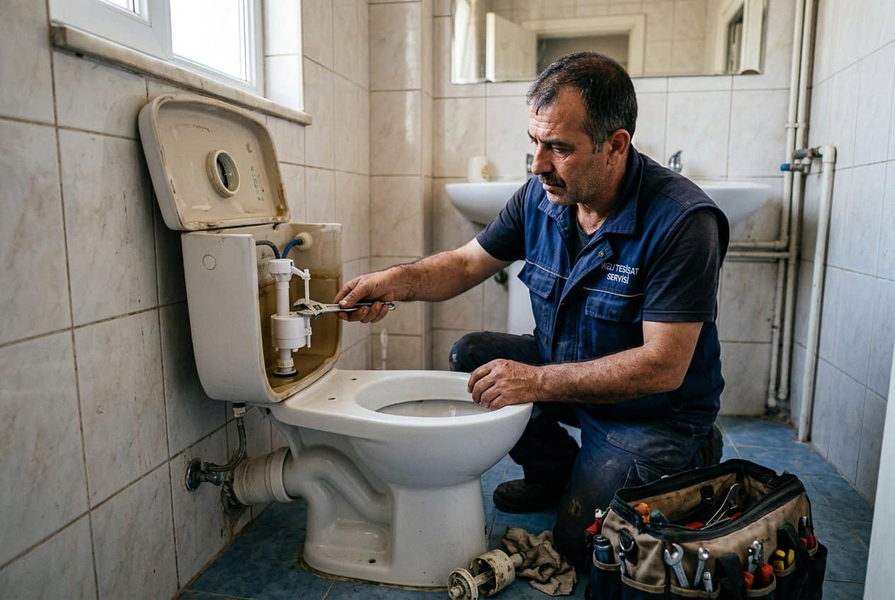 Tuvalet gideri onarımı